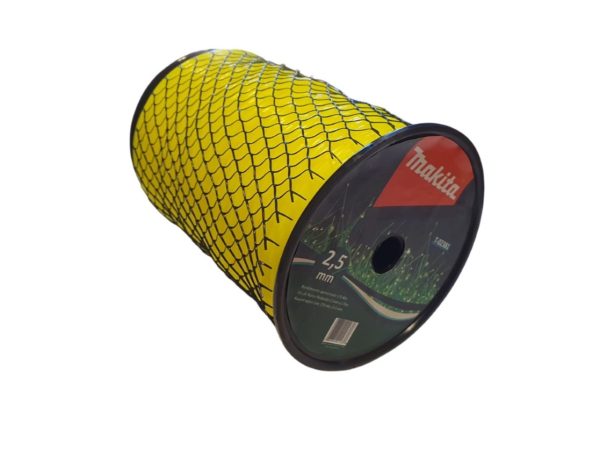 Bobina rollo de Tanza Nylon Redonda diámetro 2.5mm Makita T-02381 de aprox. 170metros - Imagen 3