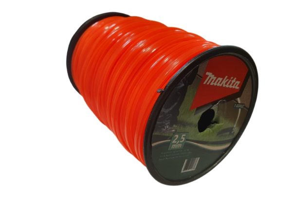 Bobina rollo de Tanza Nylon Cuadrada de 2.5mm Makita T-02412 de aprox. 140metros - Imagen 3