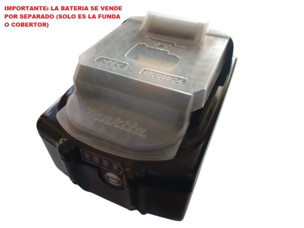Funda Cobertor para Batería LXT de 14.4V y 18V Makita 450128-8 - Imagen 4